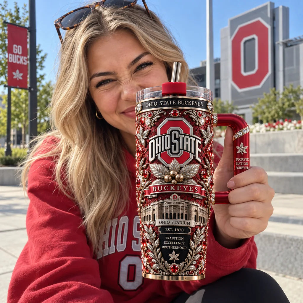 Ohio State Buckeyes — Scarlet Leaf Edition